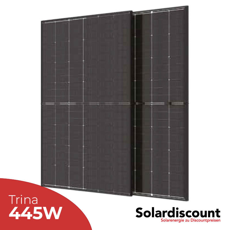 Solarmodul Trina VertexS 445W TSM-NEG9RC.27 FullBlack/Bifacial