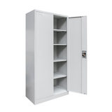 Stahlschrank XL Lichtgrau 1950 x 900 x 450 cm