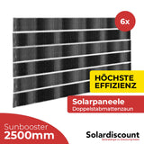 Sunbooster VERTICAL+ 2500 mm / 6 Streifen